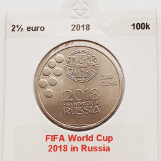 2183 Portugalia 2,5 Euro 2018 FIFA World Cup Russia km 888