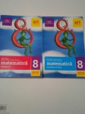 MATEMATICA CL.a VIII -a - an 2018 - semestrul 1 + 2 ( 2 vol ) ~ D.SAVULESCU