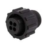 Mufă Mamă 4 PIN CPC Series 1 pe Cablu fără Contacte