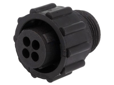 Conector mamă 4 pini pe cablu foto