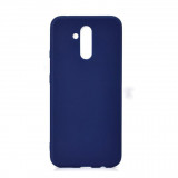 Husa telefon Silicon Huawei Mate 20 Lite matte dark blue