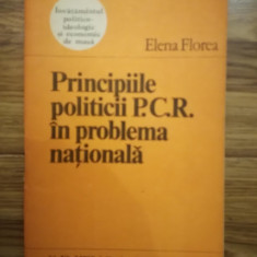 Principiile politicii PCR in problema nationala - Elena Florea, epoca de aur