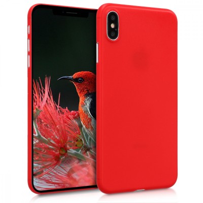 Husa pentru Apple iPhone XS Max, Policarbonat, Rosu, 45951.20 foto