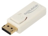 Adaptor DisplayPort Mufă la HDMI Soclu Alb - Calitate &Icirc;naltă
