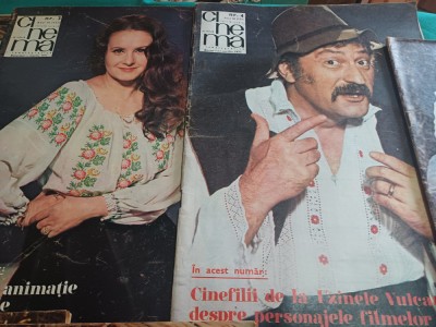 LOT 10 REVISTE CINEMA, ANUL 1973 *41 foto