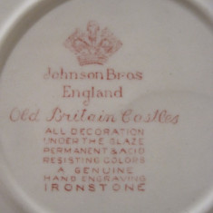 JOHNSON BROS ENGLAND OLD BRITAIN CASTLES