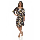 Rochie Dama Multicolora - S