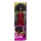 BARBIE FASHIONISTAS PAPUSA BARBIE MULATRA CU PAR AFRO