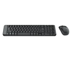 Kit wireless Logitech MK220, negru