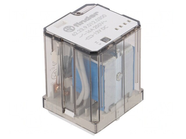 Releu electromagnetic 3PST-NO 12VDC 16A 250VAC PCB