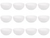 Set boluri, 12 piese, 1.2 l, Portelan, Alb