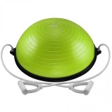 Minge echilibru, Bosu Ball, diametru 58cm, verde, aerobic, gimnastica, fitness, DHS