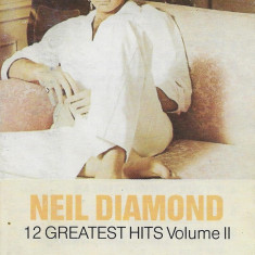 Caseta Neil Diamond ‎– 12 Greatest Hits Volume II, originala