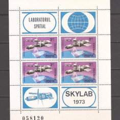 ROMANIA 1974, LP 867a - Skylab, colita, MNH