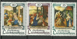 Liechtenstein 1990 - Craciun, serie neuzata