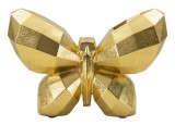 Mauro Ferretti Vaza Fluture Aurii cm 22,5X8X15 | Aosom Romania