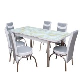 Set masa cu 6 scaune AYK 4