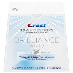 Crest Whitestrips 3D Brilliance White ? Cutie 16 Plicuri foto
