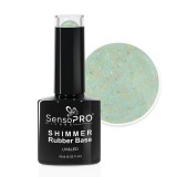 Cumpara ieftin Shimmer Rubber Base SensoPRO Milano - #38 Dotty Delight, 10ml