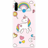 Husa silicon pentru Huawei P30 Lite, Cute Unicorn