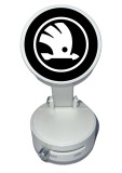 Suport Magnetic ALB cu Ventuza si Brat Reglabil Pentru SKODA NOU