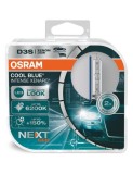 Set 2 becuri auto XENON D3S Osram Xenarc Original Cool Blue Intense Next Gen +150% 42V 35W