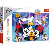 Cumpara ieftin Puzzle Trefl Disney 100 Prietenii Fericiti
