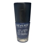 Lac de unghii Vip, 3D, Revers, albastru inchis, mat, 12 ml, Nr 106