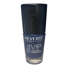 Lac de unghii Vip, 3D, Revers, albastru inchis, Lucios, 12 ml, Nr 106