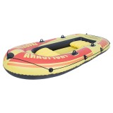 Barca Gonflabila Sunclub Tropicana 300, 250 x 125 x 40 cm, vasle si pompa incluse