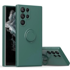 Husa Samsung S23 Ultra 5G s918 Silicon Inel Verde