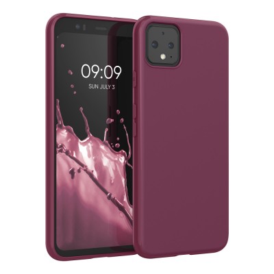 Husa pentru Google Pixel 4, Silicon, Violet, 50326.187, kwmobile foto