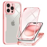 Husa 360&Atilde;&sbquo;&Acirc;&deg; iPhone 15 Pro Max Techsuit ColorVerse, roz