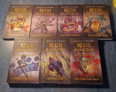 Regii blestemati 7 volume Maurice Druon foto