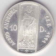 Andorra Andora 10 Diners Ecu 1994