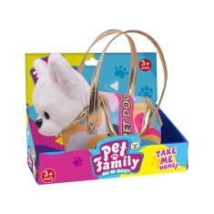 Jucarie de plus in geanta, Luna Toys, Take Me Home, Catelus
