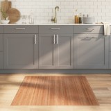 Cumpara ieftin Covor dreptunghiular, natural, 100x100 cm, bambus