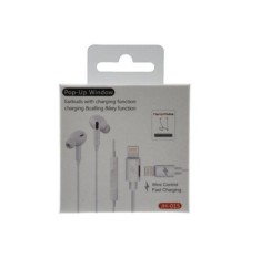 Casti Cu Microfon Port Lightning JH-015 Albe