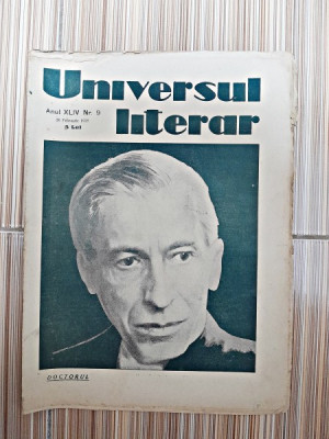 Revista Universul Literar nr.9/1928 foto