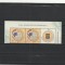 ROMANIA 2023 LP 2408 ZIUA PASAPORTULUI ROMANESC STRAIF DE 2 VALORI + VINIETA MNH NESTAMPILAT