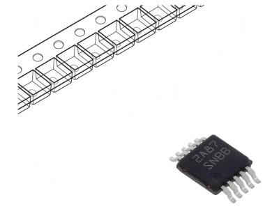 Controler Hot Swap SMD VSSOP10 -40&amp;divide;125&amp;deg;C foto