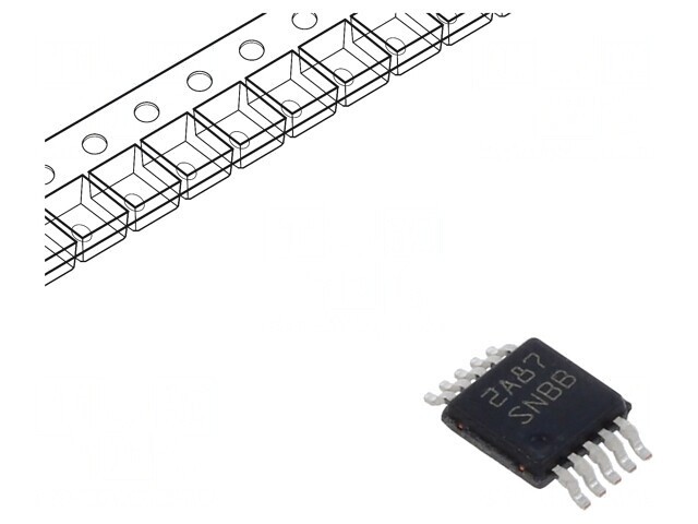 Controler Hot Swap SMD VSSOP10 -40&divide;125&deg;C