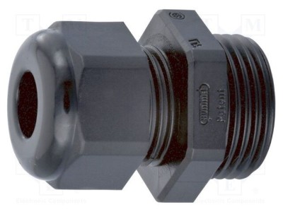 Garnitură de etanșare PG16 IP54 poliamidă neagră HUMMEL HSK-KE pentru cablu 5-9mm foto