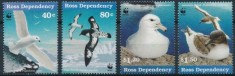 ROSS Dependency 1997, Fauna, Pasari, WWF, serie neuzată, MNH