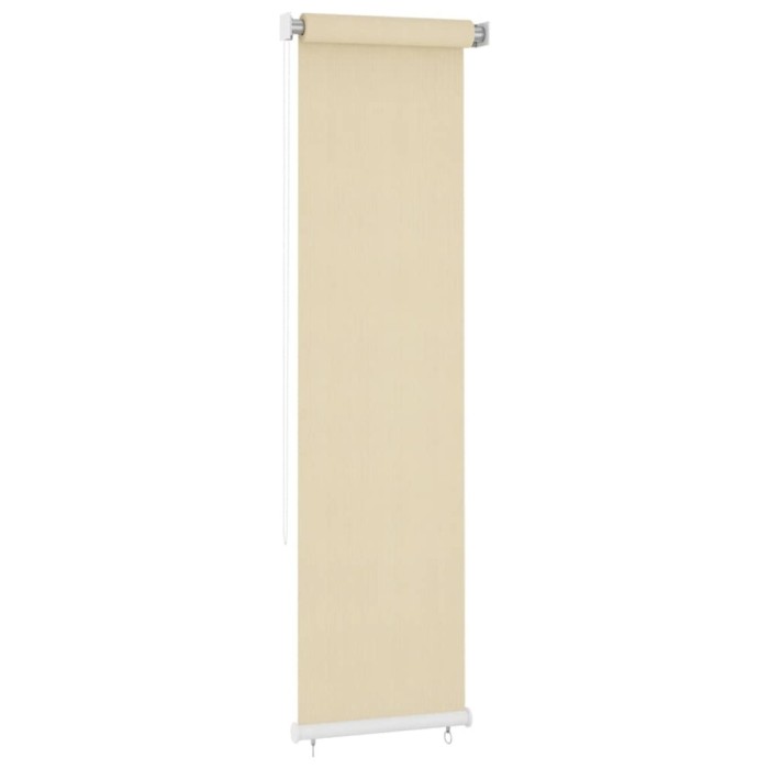 Jaluzea tip rulou de exterior,crem, 60x230 cm, HDPE