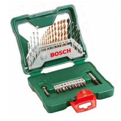 Bosch X-LINE Set 30 accesorii insurubare si burghie mixte foto