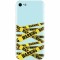 Husa silicon pentru Apple Iphone 6 Plus, Warning