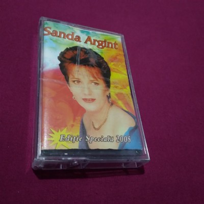 CASETA AUDIO SANDA ARGINT -EDITIE SPECIALA 2005 RARA!! ORIGINALA foto