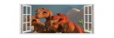Cumpara ieftin Sticker decorativ cu Dinozauri, 85 cm, 4370ST