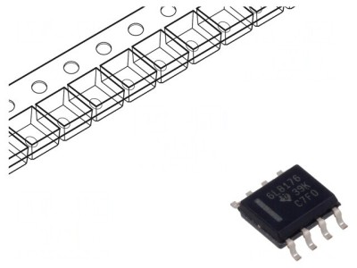 Interfață Bus Transceiver RS485 10000kbps Half Duplex foto